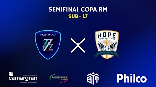 AZZURRA CF X HOPE INTERNACIONAL  SEMIFINAIS IDA  COPA RM 2024 [upl. by Ole653]