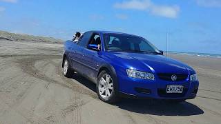 Holden Crewman Cross beach hooning [upl. by Alius]