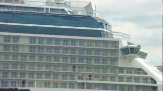 WOW Celebrity Reflection undocking day an first tests  Meyer Wert Papenburg Germany [upl. by Plank]