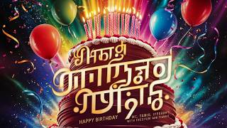 Happy Birthday Song Tamil  Tamil Happy Birthday Song [upl. by Celinka98]