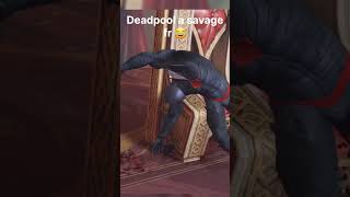 Deadpool cant be stopped 😭 deadpool deadpoolgame marvel marvelcomics marvelstudios [upl. by Etteuqal]