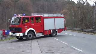 Einsatzfahrt Feuerwehr Plattenhardt  Waldenbuch [upl. by Ardnatal]