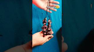 beautiful tassels 😊fashion stitching shortsvideo sewingclothes fashionclothing [upl. by Malvie]