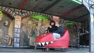 Spooky Ride on Appleton’s Ghost Train  Torquay 2024 [upl. by Ahsekan]