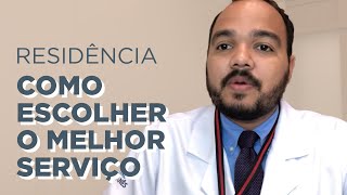 Onde fazer residência médica Qual é o melhor hospital para fazer residência [upl. by Kentigera]