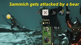 Sammich Gets Attacked by a Bear [upl. by Assilen]