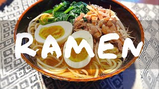 Ein Japaner kocht  Ramen japanische Nudelsuppe [upl. by Janiuszck]