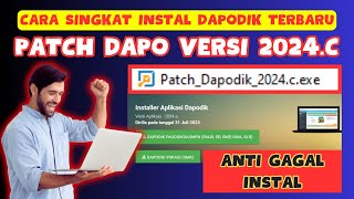 🔴CARA SINGKAT INSTAL DAPODIK VERSI 2024 C  INSTAL DAPODIK VERSI 2024 C ANTI GAGAL [upl. by Nedrud]