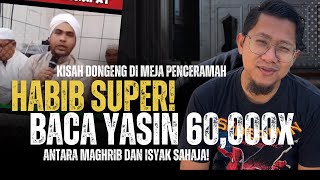 750 Habib Baca Yasin 60000 kali Antara Maghrib dan Isyak Sahaja Nabi dan sahabat pun tak mampu [upl. by Barraza]