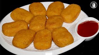 Potatoes Nuggets Recipe  Cheesy potato Nuggets  Easy Party Starter Recipe [upl. by Segalman191]