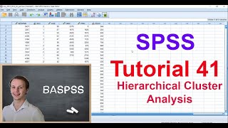 SPSS 41 Hierarchical Cluster Analysis [upl. by Derril]