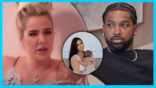 Khloe Kardashian CRIES After Learning Tristan Thompson Cheated Again  The Kardashians Finale [upl. by Slorac]