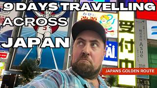 Japan Diaries 9 Days Travelling Across Japan Visiting the Big 3  Tokyo Osaka and Kyoto [upl. by Esinwahs]