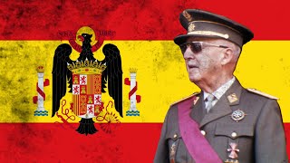 Francisco Francos era Spain National Anthem Francoist Spain 19361975  La Marcha Real [upl. by Niroht]