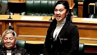 NZ’s Special Needs MPs Do Māori Haka WarDance Live [upl. by Aytak190]