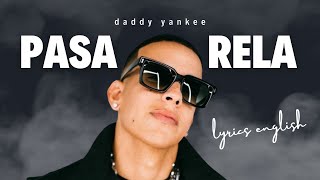 pasarela daddy yankee lyrics english [upl. by Odlonyer988]