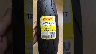 Pneu Pirelli Diablo Rosso 2 12070ZR17 58H TL [upl. by Nonarb]