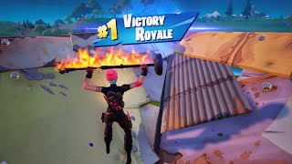 NEW WILDCAT SKIN IN FORTNITE PS5  A VICTORY ROYALE WIN SOLO [upl. by Sedecram416]