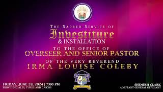 🌟Investiture Service for Pastor Irma Coleby 🌟 📅 Friday June 28th 2024 🕒 700 AM [upl. by Ihskaneem]