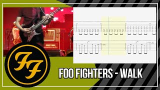 Foo Fighters  Walk Guitar Cover With Tab [upl. by Aaronson]