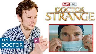 Real Doctor reacts to DOCTOR STRANGE  Hospital Movie Scenes Review [upl. by Suiravaj]