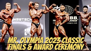 Mr Olympia 2023 Classic Finals amp Award Ceremony [upl. by Aliled]