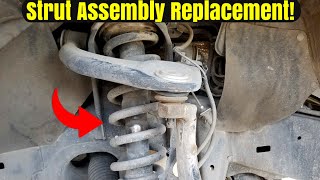 How To Replace A Toyota Tundra Strut Assembly [upl. by Roderic849]