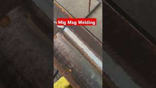 Mig Mag Welding migstickwelder1992 welding shortsviral [upl. by Halyhs]