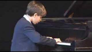 Jeffery age 11 piano Haydn Sonata in C Allegro [upl. by Muncey]