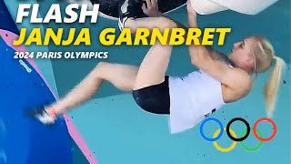 Boulder Breakdown  Janja Garnbret Paris Olympics 2024 B3 [upl. by Iey]