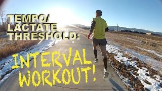 Sage Canaday Training for an OTQ  Episode 4 Lactate Threshold 2mile Repeat Workout [upl. by Wasson]