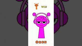 Tapgame pause the video and win Original color Oren animation incredibox sprunki edit [upl. by Yesnik]