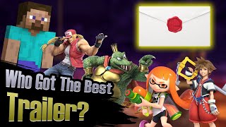 Every Smash Bros Ultimate Reveal Trailer REACTION [upl. by Gulick]