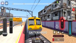 Mumbai Train Game 2024  Indian Train Simulator Android Gameplay  Indian Local Train Simulator [upl. by Chilton479]