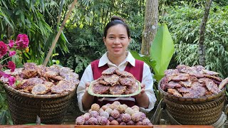 How To Make Delicious amp Crispy Purple Sweet Potato Cakes Goes to market sell Ly Thi Ca [upl. by Ulda]