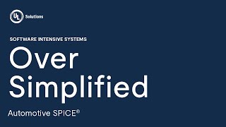 Automotive SPICE® – Over Simplified [upl. by Spiegleman]