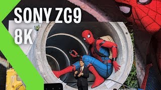 Sony Master Series ZG9 RESOLUCIÓN 8K HDR y soporte AirPlay2 [upl. by Altaf878]