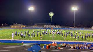 Geneva HS Band Halftime GHS V Larkin 83024 [upl. by Norabel408]