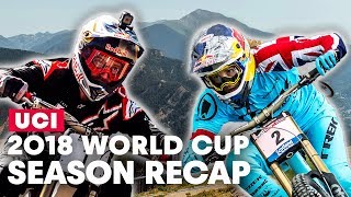 Who Will Be The Fastest DH Rider This Year  UCI MTB 2018 Downhill Recap [upl. by Rubel]