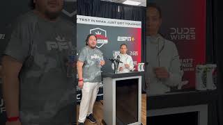 Taila Santos Post Fight Press Conference mma pfl nashville pressconference [upl. by Terraj]