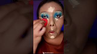 Copos de nieve❄️ maquillajenavidad tutorial navidad2024 tanairygomez maquillajenavideño [upl. by Uthrop]