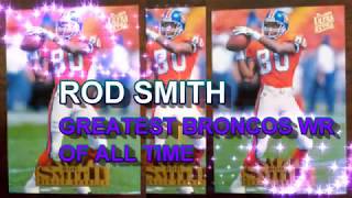 Rod Smith Greatest Broncos WR of all time  Denver Broncos Highlights [upl. by Eenaj]