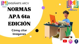 NORMAS APA 6TA EDICIÓN  CITAR IMÁGENES [upl. by Lleynad]