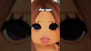 Doe vs Siren eyes🥲 capcut roblox [upl. by Seligmann473]