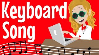 Keyboard Song  Qwerty  KS1 amp KS2  QWERTY for Kids  Learn to Type  Typing Skills  Qwerty Song [upl. by Annahgiel]