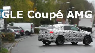 Mercedes GLE 63 AMG Coupé 2015 Erlkönig  Prototype MKlasse Coupé  MLC [upl. by Cissie]