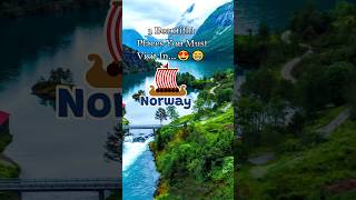 3 locations you must visit in Norway 😱🤯 travel scenery [upl. by Airemat]