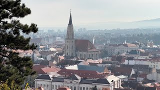 ClujNapoca The Heart of Transylvania  Stunning Cinematic Views [upl. by Einahpts246]