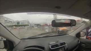 Mirage Gymkhana Top Gear Philippines Niky vs Jeff [upl. by Rubliw]