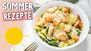 5 SCHNELLE REZEPTE für heiße Sommertage ☀️ [upl. by Aehsrop]